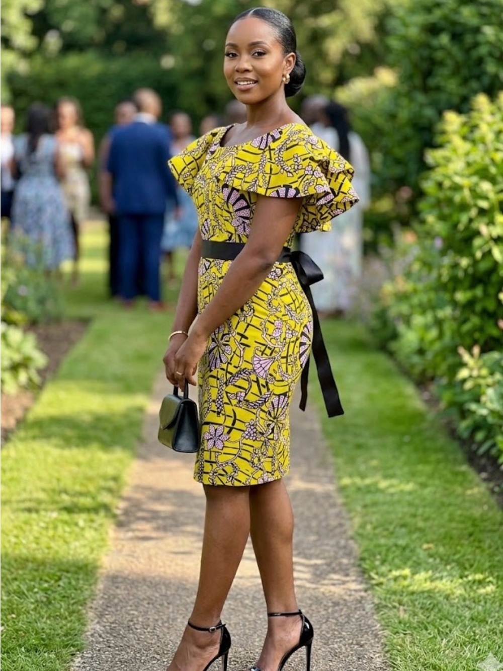 Beautiful Women African  Ankara Dress